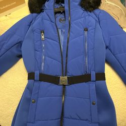 Michael Kors Jacket With A Faux Hood