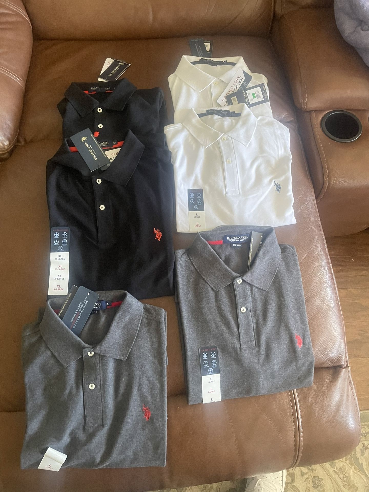 Brand New Men’s Us Polo Polos Size Lg , Xlg $15 Each