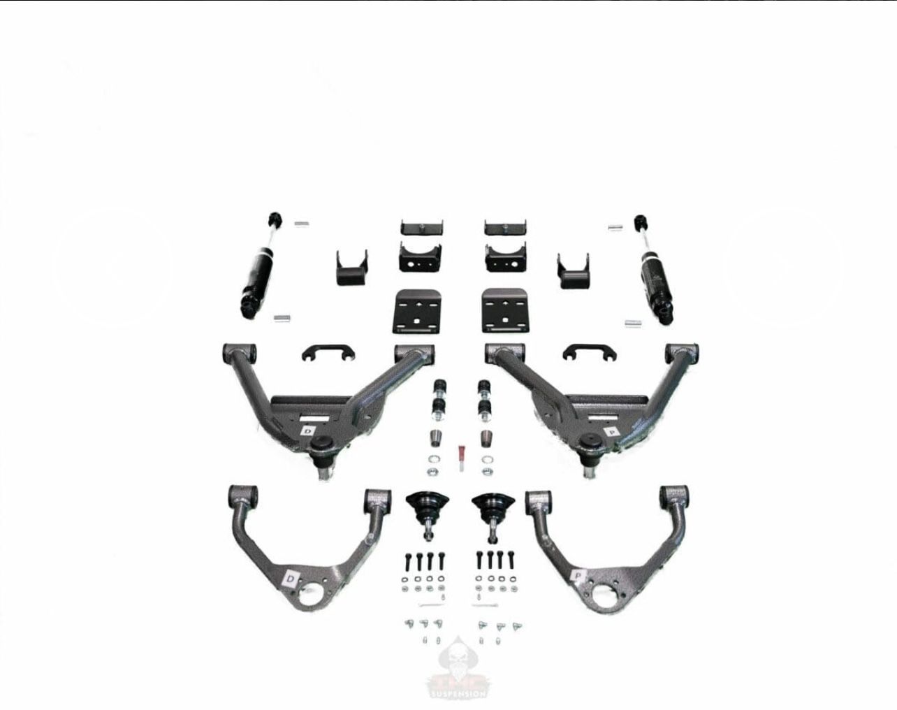 IHC 2014-2018 GM1500 (ALUMINUM/STAMPED) 4/6 LOWERING KIT EXTENDED/CREW CAB