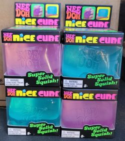 NeeDoh Nice Cube Squishy Toy $10ea. 4/$35