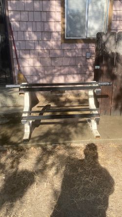D/bell rack $80