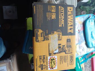 Dewalt Atomic 20v Drill/Impact kit