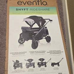 Evenflo Shyft Rideshare wagon Nib never opened great deal