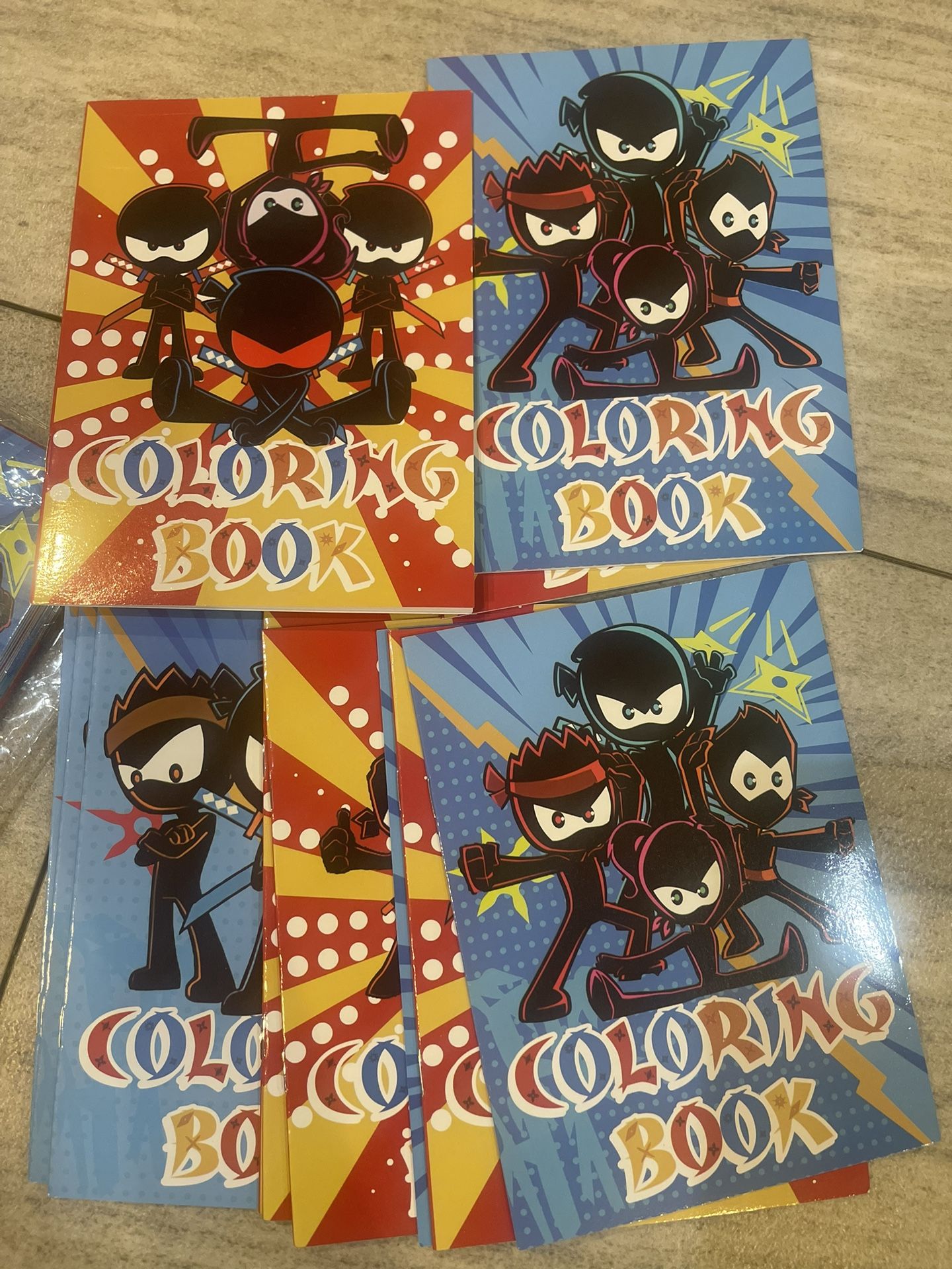 Ninja Coloring Books