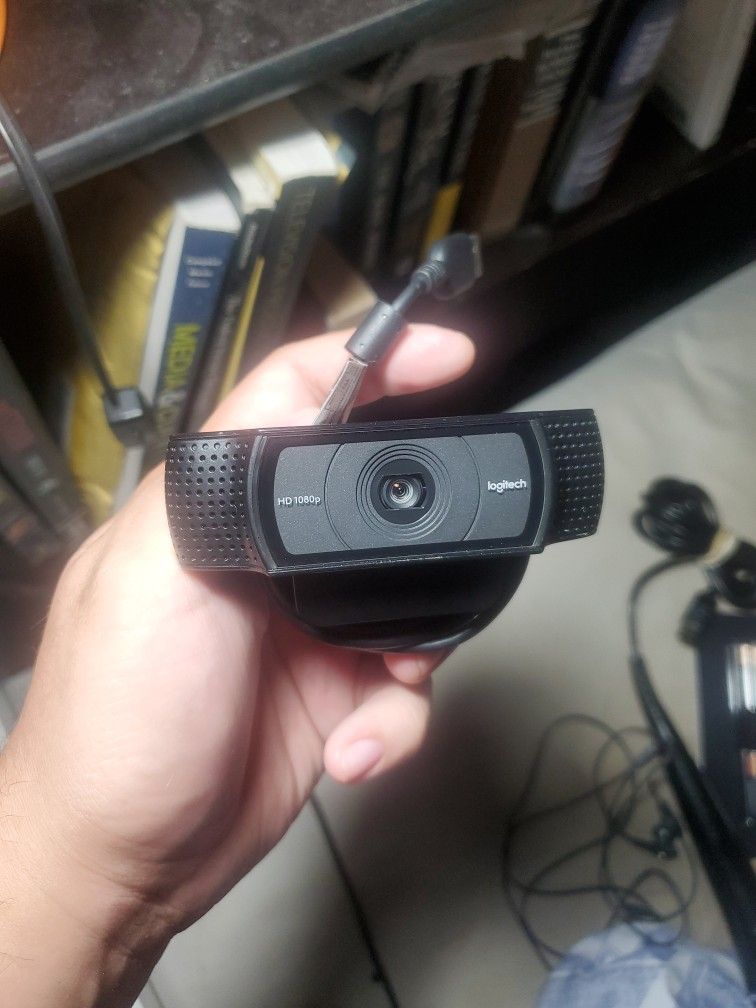 Logitech C920x HD Pro Webcam, Full HD 1080p/30fps