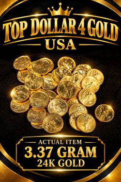 Top Dollar 4 Gold USA – 24K Gold Coin 3.37g $429 O.B.O. | FREE XRF Scan