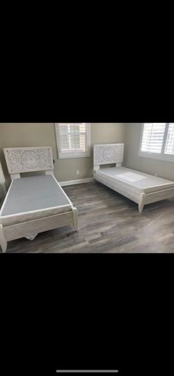 Twin beds