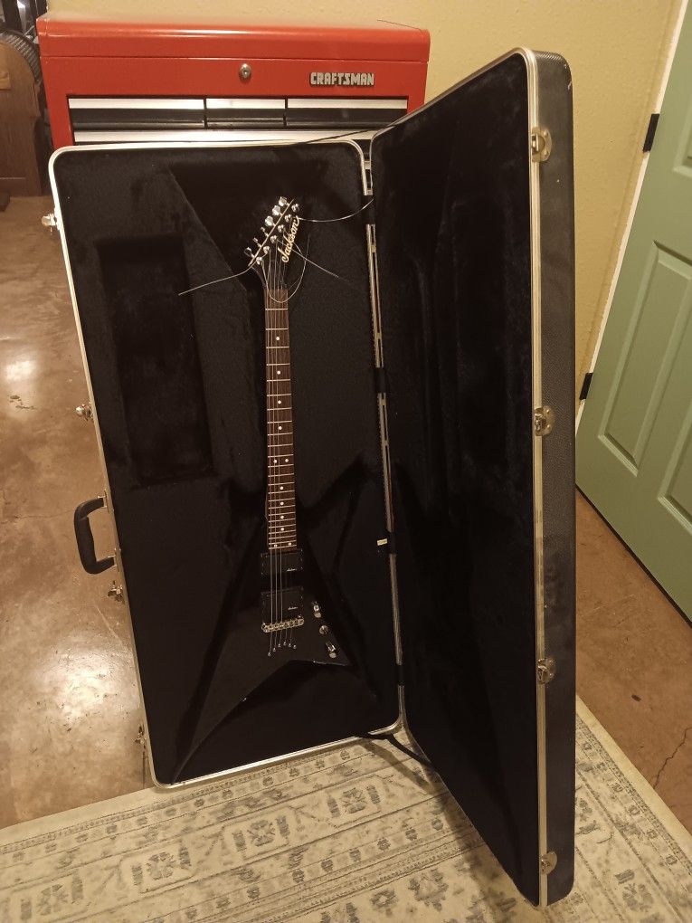 Jackson V guitar Hardshell Case