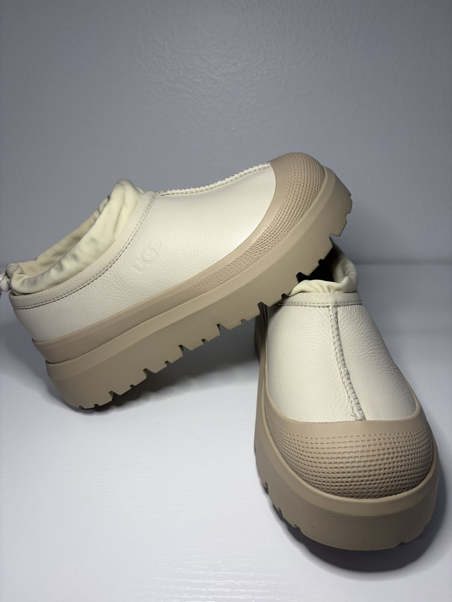 UGG Sz Men 5 / Women 6 Tasman Weather Hybrid Slippers Leather 1158351 New No Box