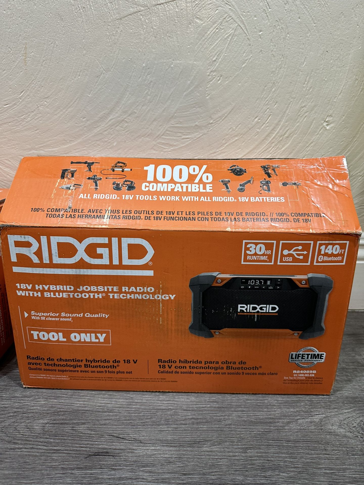 Ridgid speaker ONLY