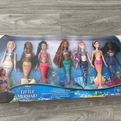 Disney's The Little Mermaid, the Ultimate Ariel and Sisters 7-Pack