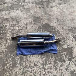 Ex 500 Delkevic Exhaust Dual Slip On