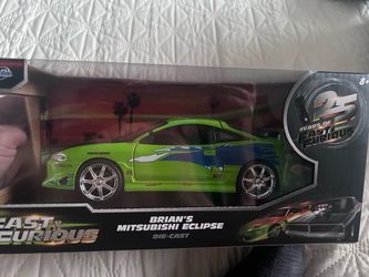 Fast & Furious Brian's Mitsubishi Eclipse Die-Cast