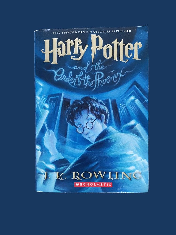 Harry Potter And The Order Of The Phoenix Softcover Book