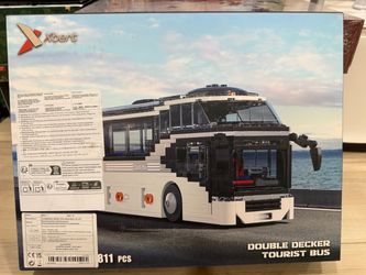 Xbert - Double Decker Tourist Bus - Set 66034 - 811 pieces