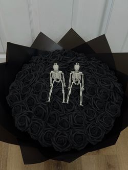 🖤💀 SPOOKY ETERNAL ROSE BOUQUET 💀🖤