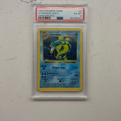 Pokemon Shadowless Gyarados PSA 6