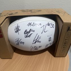 Alabama Crimson Tide Team Signed 2024 Rose Bowl Football