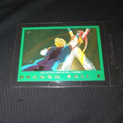 Rare Old 1989 DRAGON BALL Z - SUPER BOO VEGE TT Foil Holo / Holo Card #50