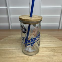 Dodger Glass Cup