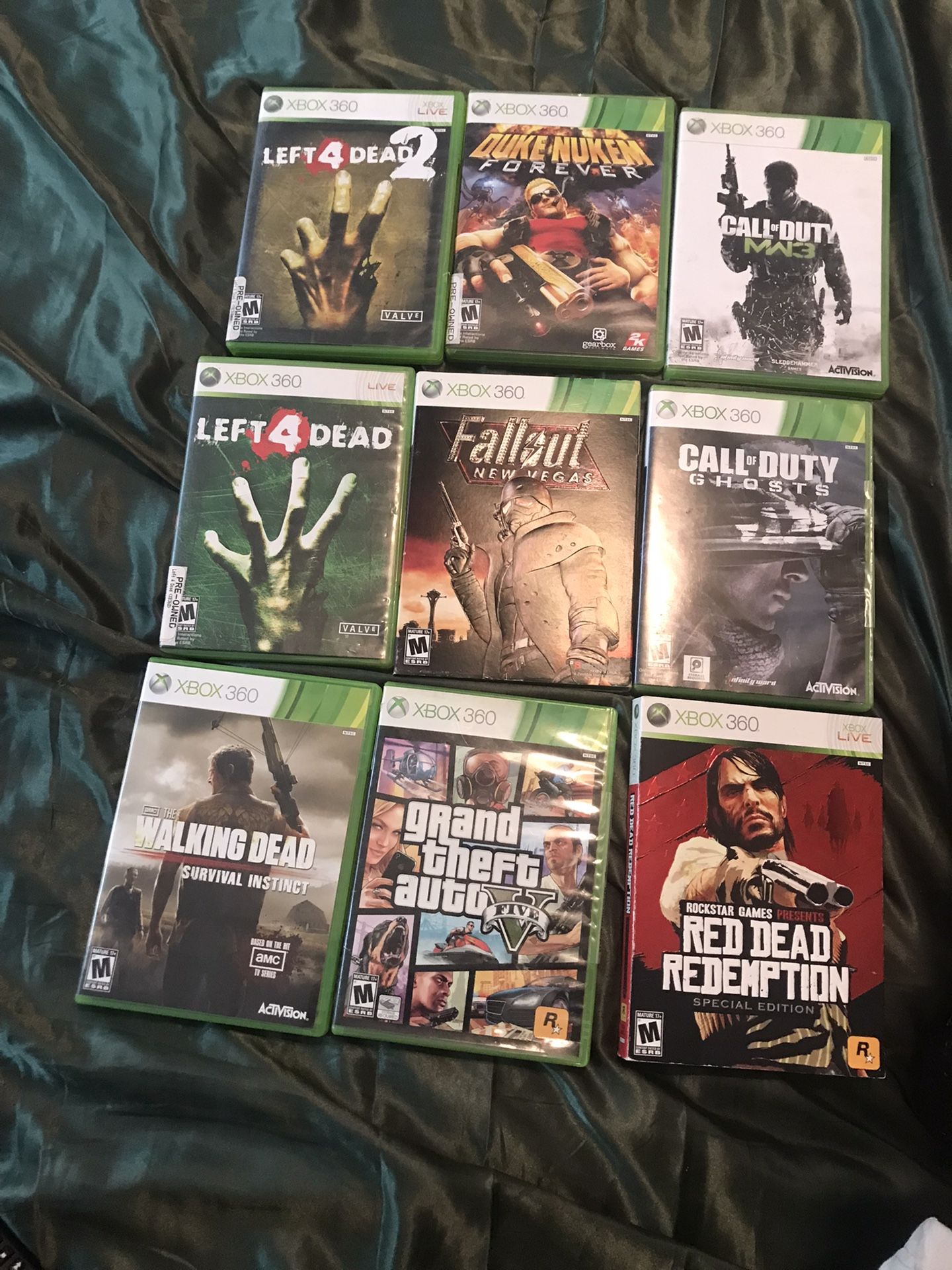 Xbox 360 Games And Controllers 