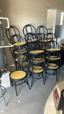 Metal chairs