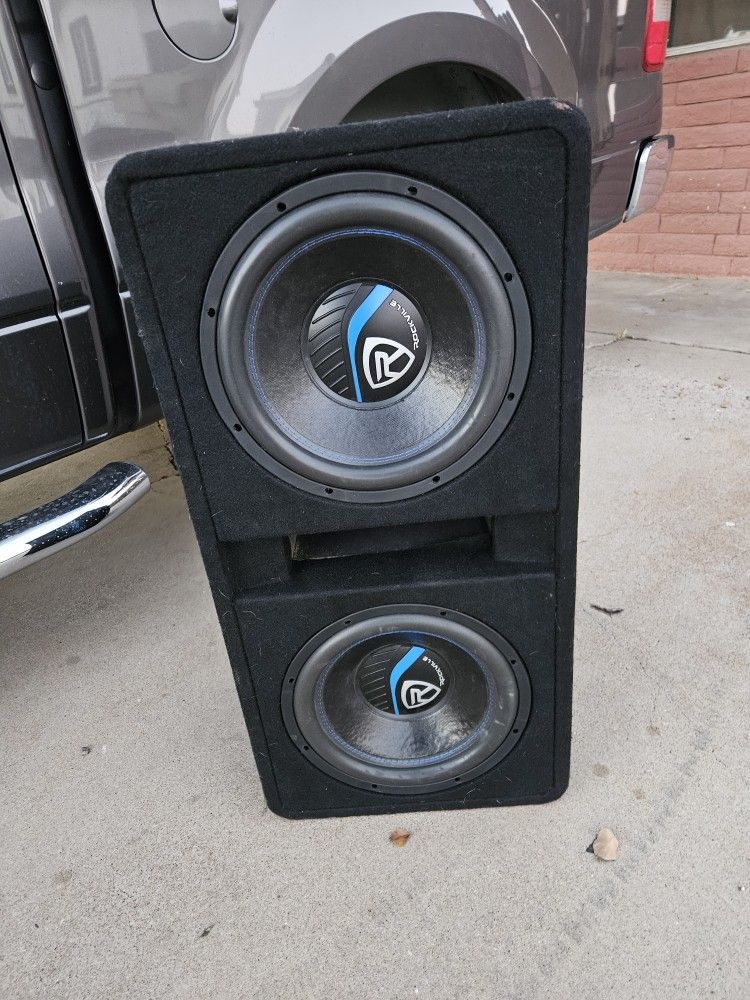 10 Inch Subs With Ported Enclosure