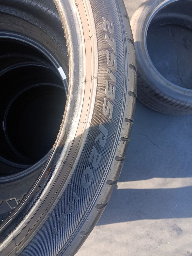 2 Llantas 275 35 R20 Pirelli Pzero