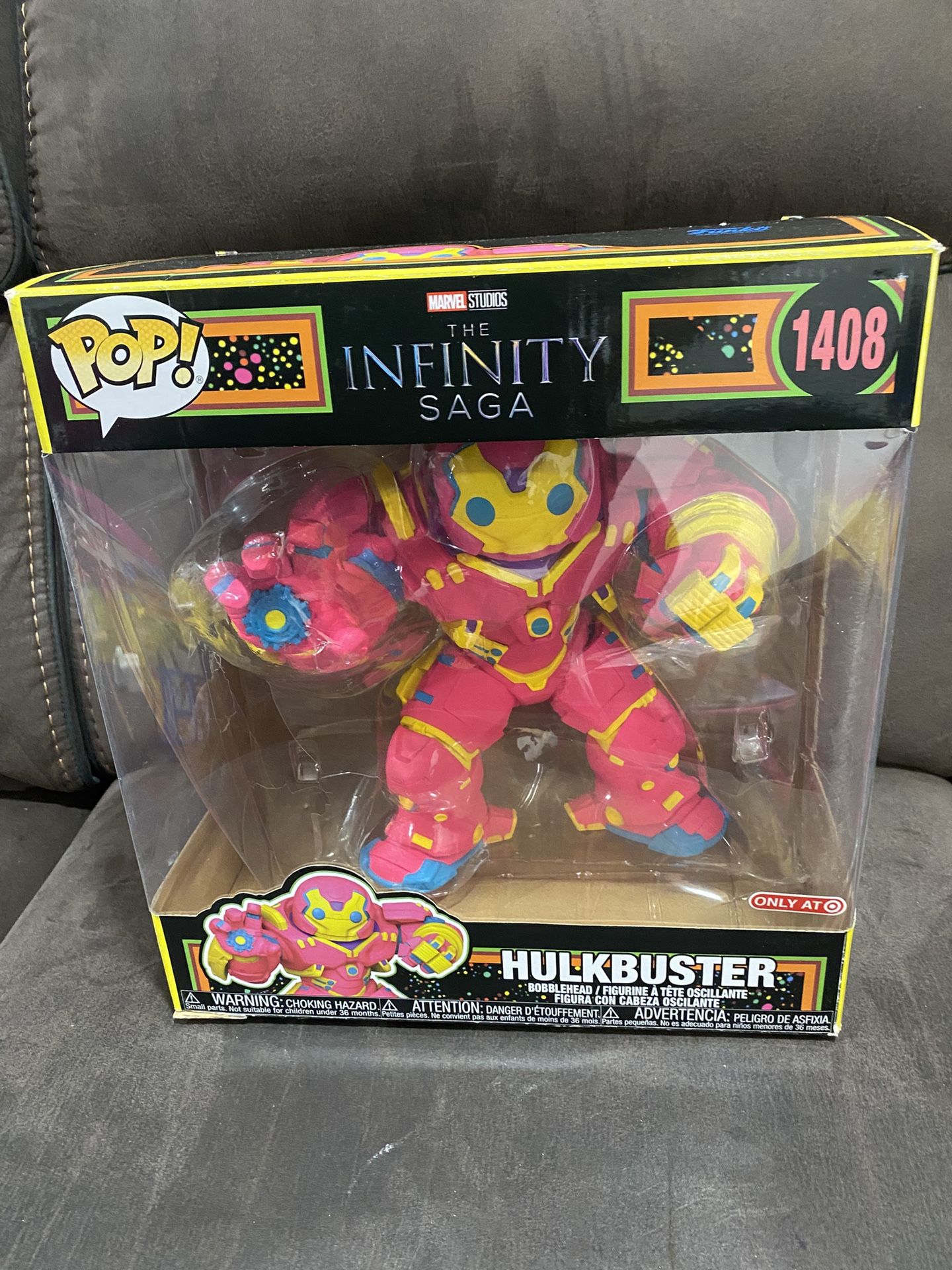 Giant Marvel Disney Hulk buster Infinity Saga Funko Pop!