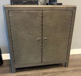 Accent Furniture gunmetal finish