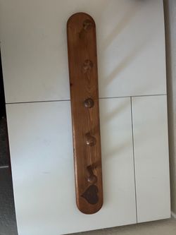 Wood hanging decor