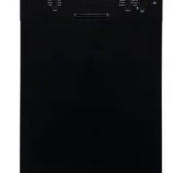 Brand New Seasons 24” Dishwasher – Energy Star, 52 dBA Quiet, Stainless Steel Tub – Black 