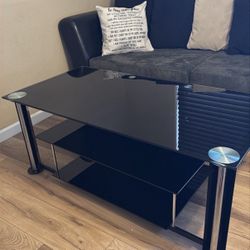 Glass Entertainment Table
