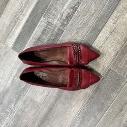 Red Flat Shoes