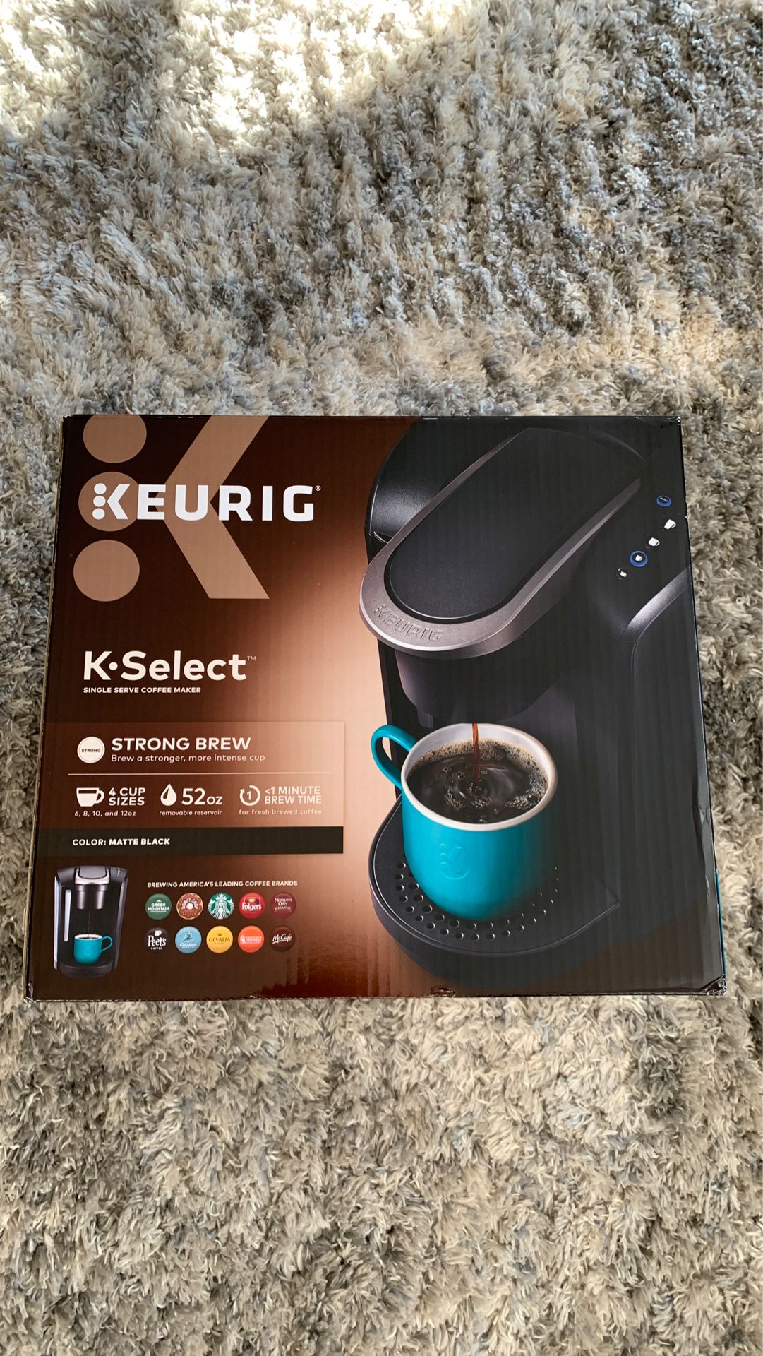 BRAND NEW! Keurig K Select SINGLE SERVE STRONG BREW Coffee Maker