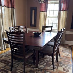 Dining Room Table With Buffet & Hutch