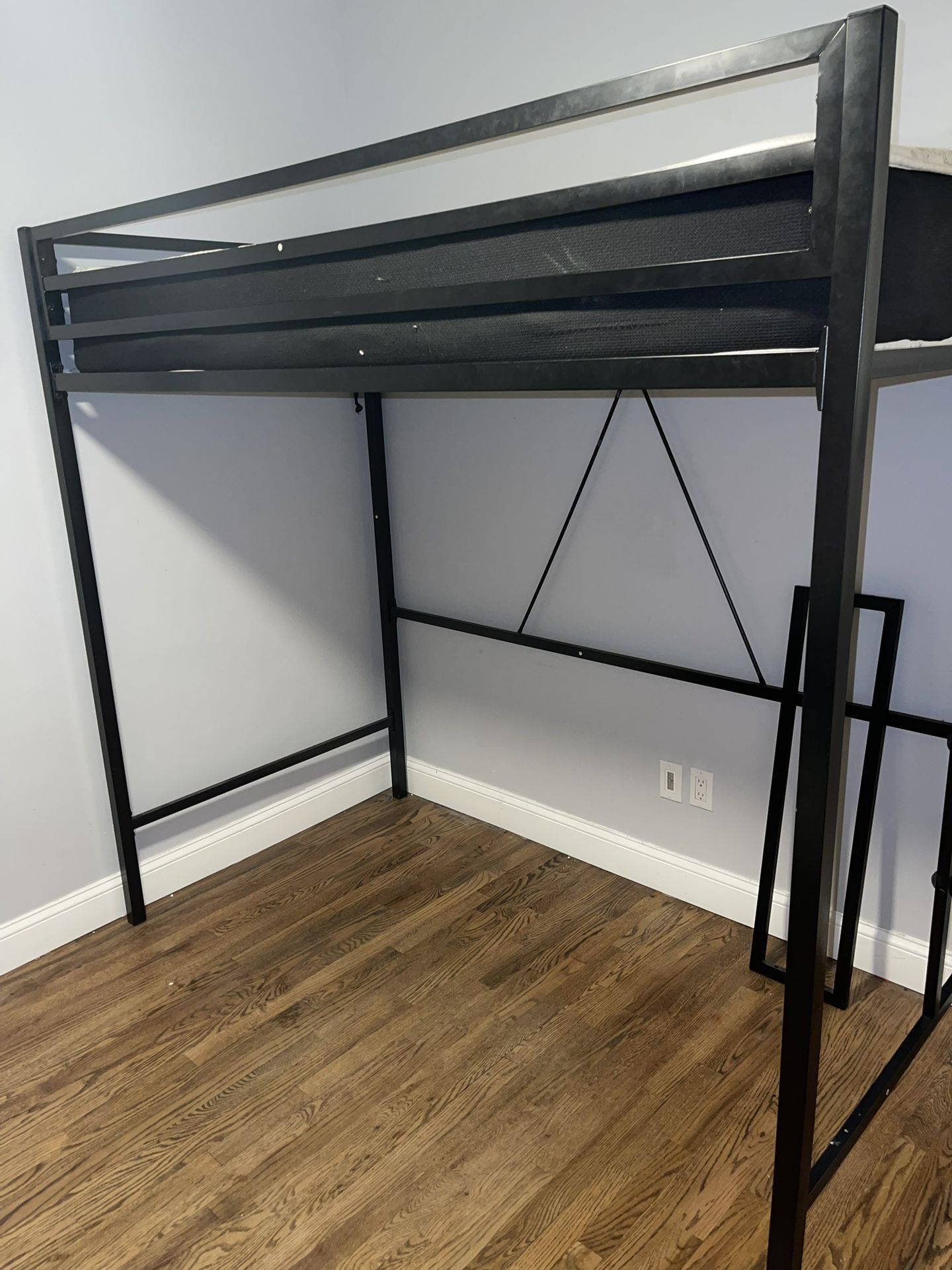 Loft Style “Bunk Bed” With Mattress MUST GO!!