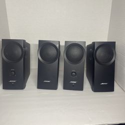 Bose Companion 2 Series Multimedia Speaker System Set of 4 speakers