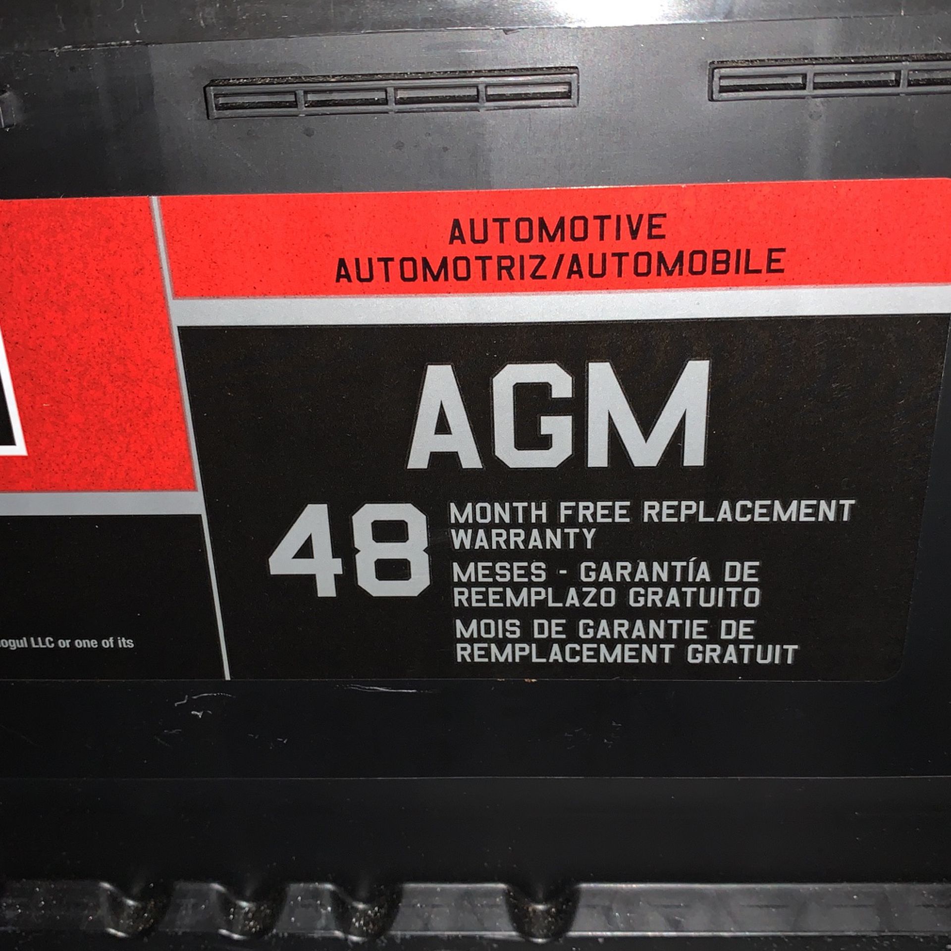 BRAND NEW CAR BATTERY AGM H6