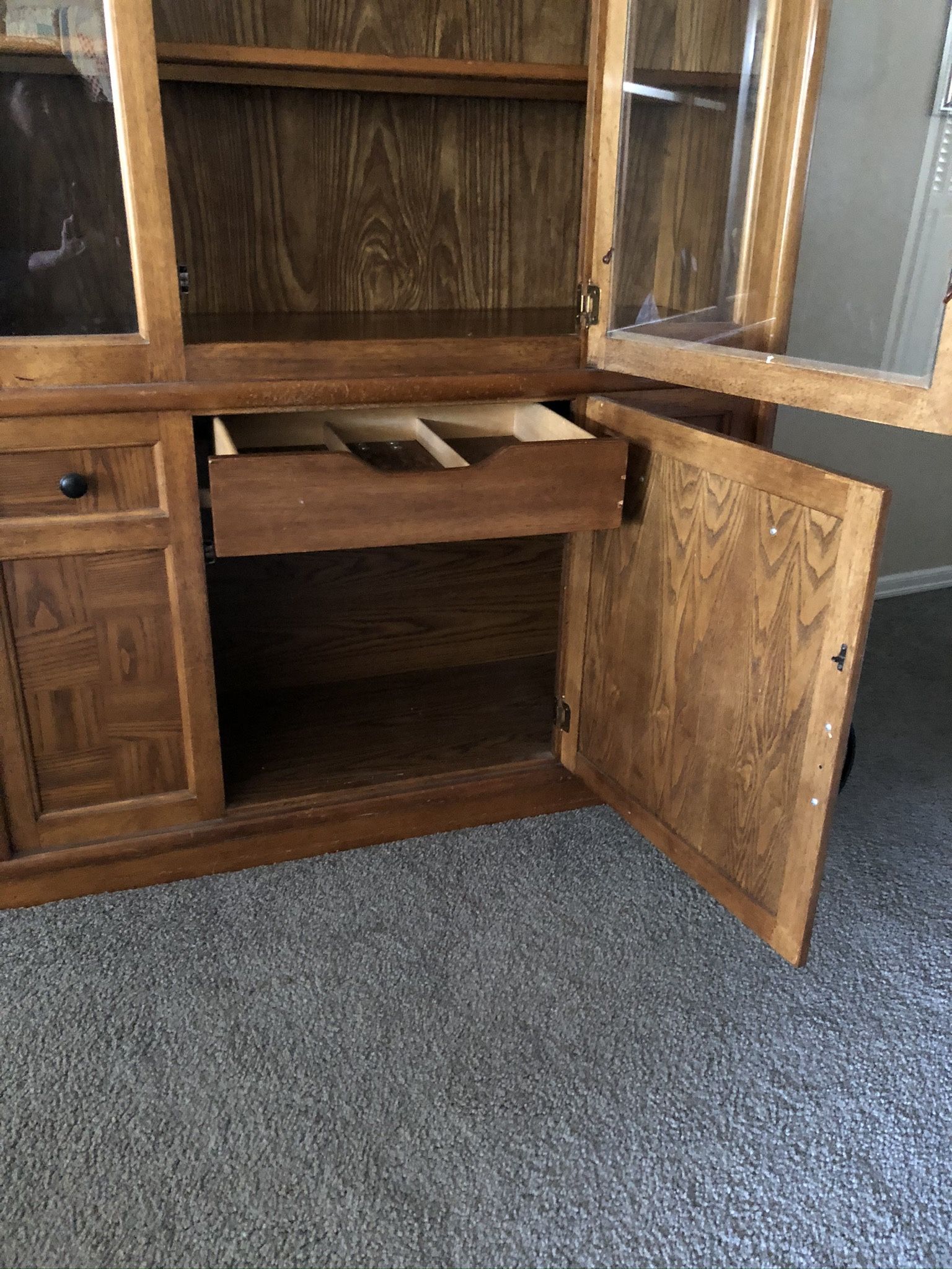 Oak Hutch for sale