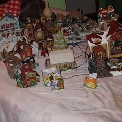 Ceramic Christmas Village 