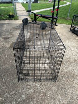 Large dog cage