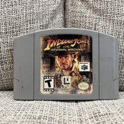 Indiana Jones And The Infernal Machine - N64 