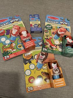 Melissa & Doug Sticker Wow Books