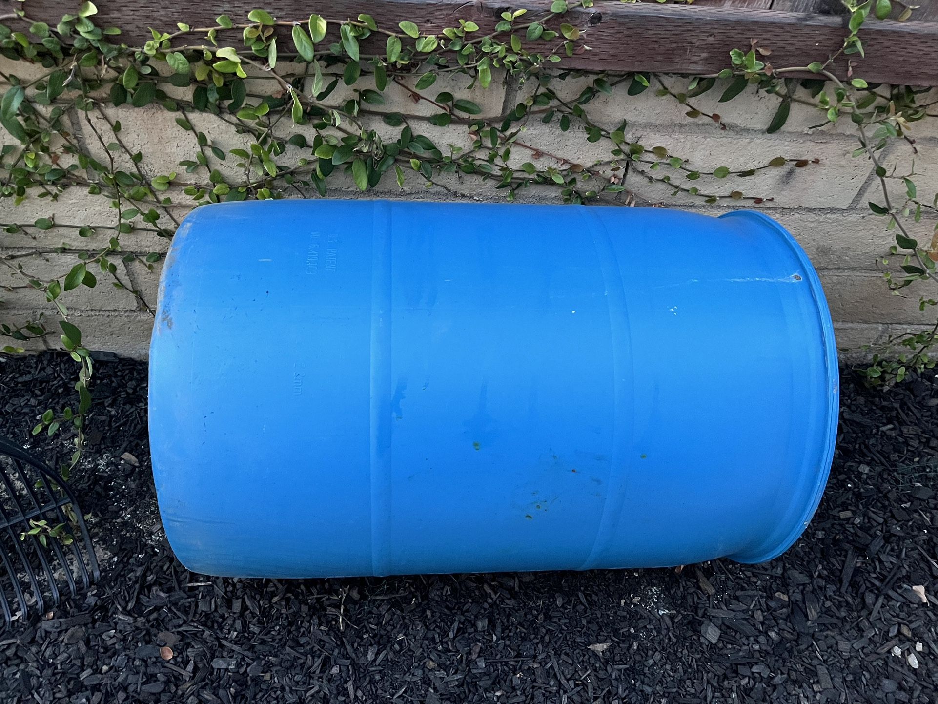 2 55 Gallon Drums, Planter, Succulents and Garden 