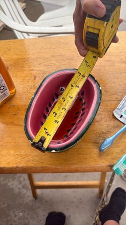 Ceramic Watermelon Slice Bowl