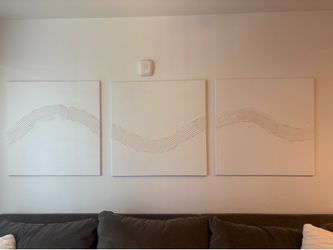 Texture Swoosh Wall Art Set