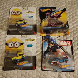 Hotwheels Character Cars 4 Total