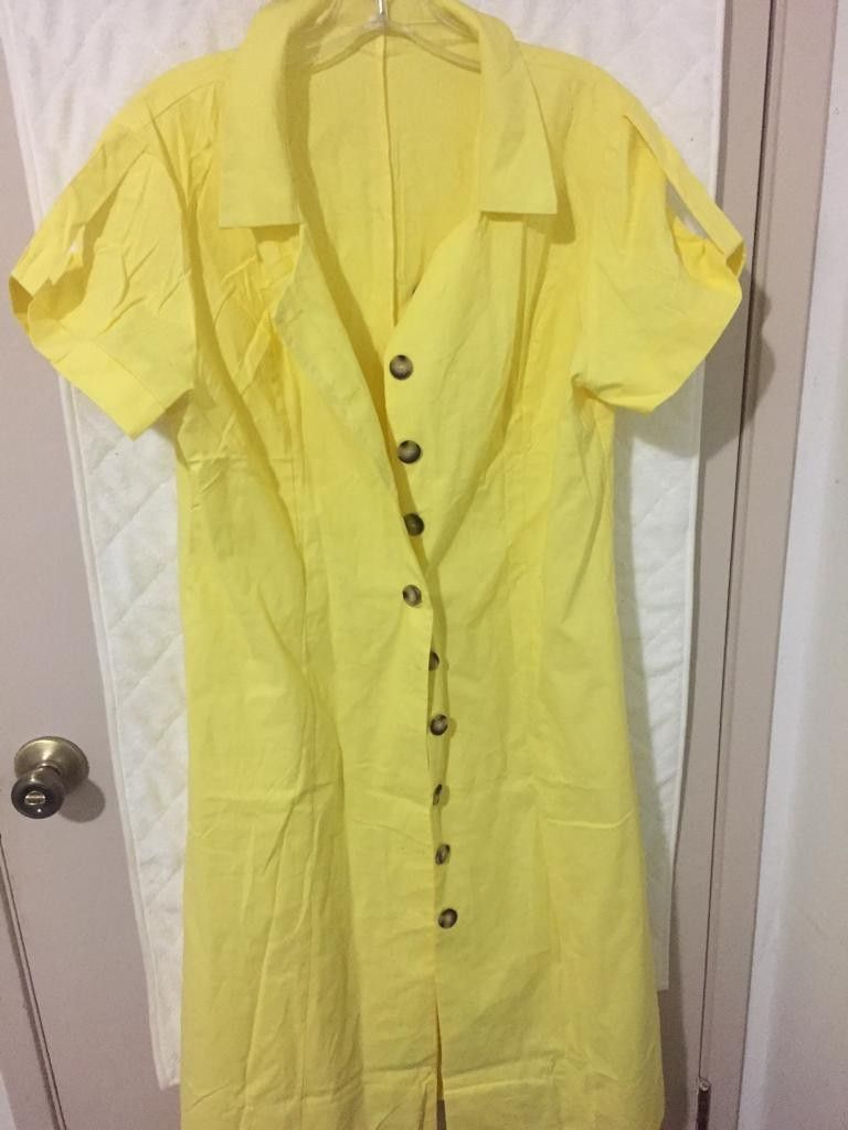 BRAND NEW LINEN DRESS