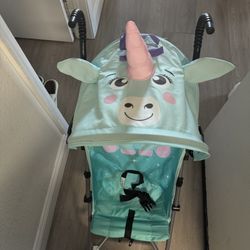 Kids Unicorn Umbrella Stroller – Cute & Lightweight